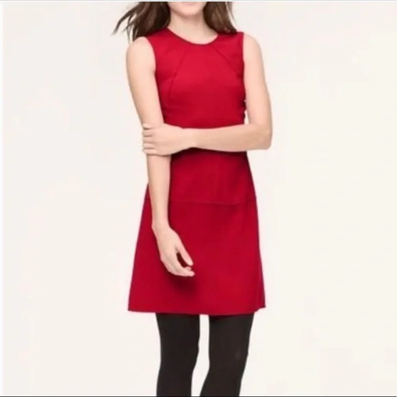 strapless open back dress It Goes On Red Shift Dress, Small - The Mint Julep Boutique main image 0